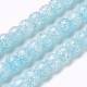 Chapelets de perles en verre craquelé GLAA-F098-06B-03-1
