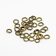 Iron Open Jump Rings X-JRAB4mm-NF-1