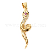 Латунные микро проложить кубического циркония подвески KK-M099-10G-B