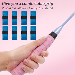 Cinta de agarre antideslizante para raqueta de tenis y bádminton de cuero sintético&nbsp;DIY-SP0005-45F