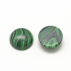 Synthetische Malachit-Cabochons&nbsp;X-G-R416-10mm-38