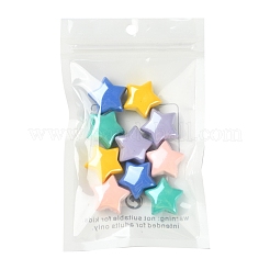 10 pz 5 colori perline acriliche opache&nbsp;MACR-YW0002-06