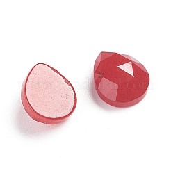 Cabochons en jade naturel teints&nbsp;X-G-F680-C