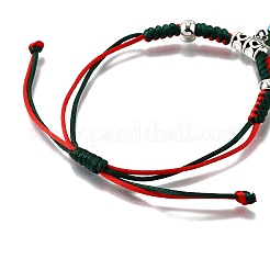 Handgefertigte Bunte Malerei-Armbänder mit Sternschnüren aus 304er Edelstahl für Damen&nbsp;BJEW-TA00658
