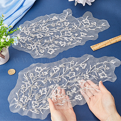 Blumenperlen-Spitzenapplikationen&nbsp;DIY-WH0304-958