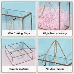 Caja de regalo de plástico PET transparente&nbsp;AJEW-WH0166-06A-02