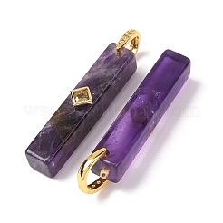 Natürlichen Amethyst Edelsteinanhänger&nbsp;GG-CBA51ED-01G-03