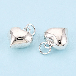 925 Sterling Silber Herzanhänger&nbsp;STER-T008-32S-01
