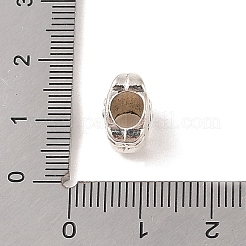 Tibetische Stil Legierung Großlochperlen&nbsp;TIBE-Q090-62AS