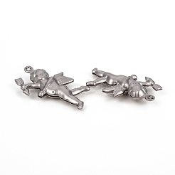 Pendentifs en acier inoxydable 304 anti-ternissement pour la Saint-Valentin&nbsp;STAS-I150-01P