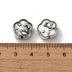 Perline in lega stile tibetano&nbsp;PALLOY-P302-12C-AS