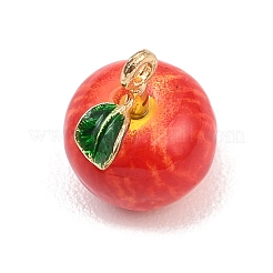 Dijes de esmalte de aleación de frutas&nbsp;ENAM-P264-02C-G01