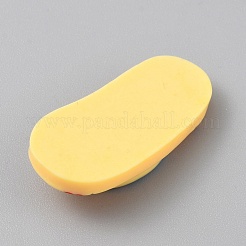 Cabochons di opaco resina&nbsp;RESI-WH0077-30D