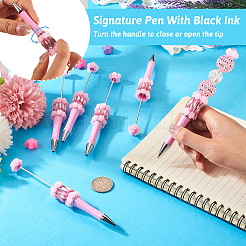 Stylo à bille en plastique à motif de fleur&nbsp;BT-TAC0045-002F