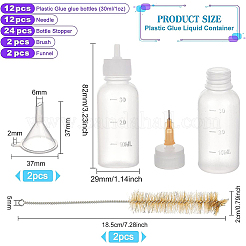 Contenitore per liquidi in colla di plastica da 30 ml&nbsp;TOOL-BC0008-08