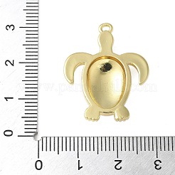 Pendentifs d'émail en laiton &nbsp;KK-P290-13G-01