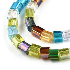 Chapelets de perles en verre transparent&nbsp;GLAA-N047-08-C01