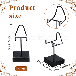 Support d'exposition pour sphère en cristal de fer&nbsp;ODIS-WH0079-094A