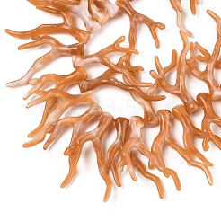 Undurchsichtige Acryl-Perlenstränge aus Korallenimitat&nbsp;SACR-P033-02B-07