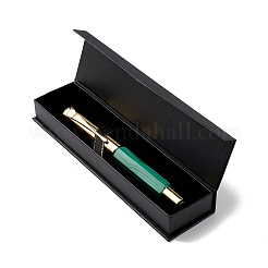 Penne in ottone malachite naturale&nbsp;AJEW-M209-02G