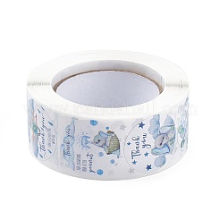 4 Musterpapier-Dankeschön-Geschenkaufkleberrollen&nbsp;STIC-E001-19