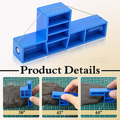 2 Stück Tonschneider aus ABS-Kunststoff und Eisendraht&nbsp;DIY-WH0750-119