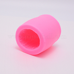 Wollmuster Säule Silikon Kerzenformen&nbsp;DIY-WH0175-60