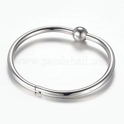 Bracelet extensible réglable en acier inoxydable 304 résistant au ternissement&nbsp;BJEW-G515-01P