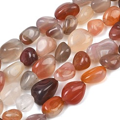 Filo di perline di agata naturale&nbsp;GG-CBA787B-A35