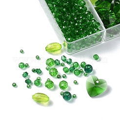 Kits de fabricación de joyas de la serie verde de diy&nbsp;DIY-YW0002-94E