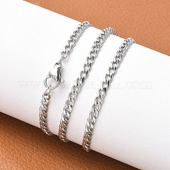 Collana a catena in acciaio inossidabile 304 anti-ossidazione&nbsp;X-STAS-A028-N108P