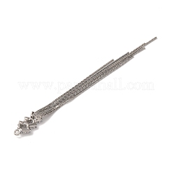 Messing Micro Pave klare Zirkonia große Anhänger&nbsp;KK-G510-01P