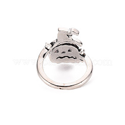 Legierung Fingerringe&nbsp;RJEW-N036-005-RS