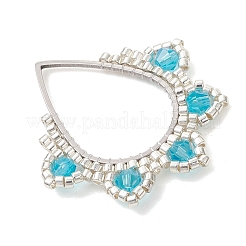 Pendentifs en perles de verre Miyuki Delica&nbsp;PALLOY-MZ01243-02