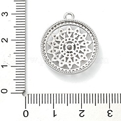 Pendentifs avec zircon cubiques à micro-pavés en laiton&nbsp;KK-L229-074P