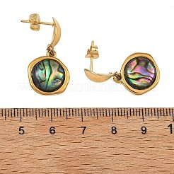 Pendientes colgantes de acero inoxidable 304 para mujer.&nbsp;EJEW-JE07348