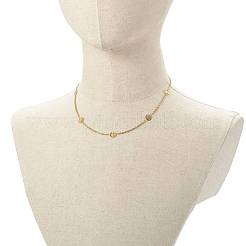 Collier à maillons en acier inoxydable 304&nbsp;NJEW-JN03590