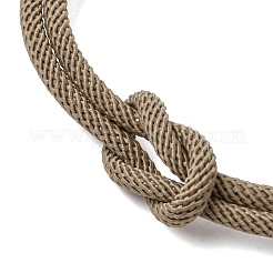 Braccialetto con cordino intrecciato in nylon rotondo da 3 mm&nbsp;FB-CBAA152-03G
