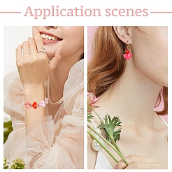 90pcs 6 Arten Acrylperlen&nbsp;MACR-YW0003-80