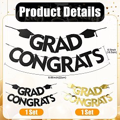 Pancarta colgante de felicitación de graduación&nbsp;TH-FZC50F9-01A