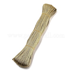 Cordon tressé en cuir PU 3 pli&nbsp;OCOR-Q059-01P