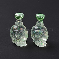 Schnullerflasche Cabochon aus transparentem Harz&nbsp;RESI-E025-04B