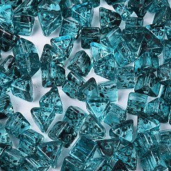 Perles de verre transparentes Picasso&nbsp;SEED-Q039-02D