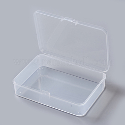 Contenants de perles en plastique&nbsp;CON-F005-14-D