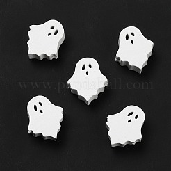 Halloween sprühlackierte Holzperlen&nbsp;WOOD-C002-01