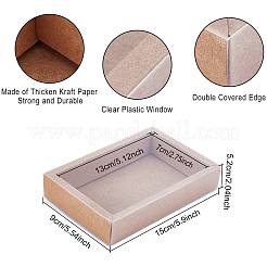 Boîte de papier kraft à tiroir&nbsp;CON-BC0001-19A-03