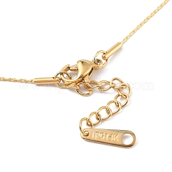 Ionenplattierung (IP) 304 Edelstahl Boston Link Kette Armbänder für Männer Frauen&nbsp;BJEW-M293-02G