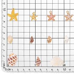 Kit fai da te per la creazione di gioielli con conchiglie e stelle marine&nbsp;DIY-PH0023-34