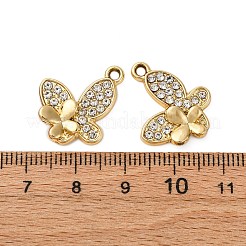 Legierung rhinestone-anhänger&nbsp;PALLOY-S052-02G-B