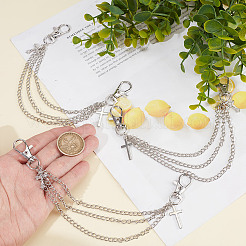 4 Stück dekorative Schuhkette aus Zinklegierung&nbsp;FIND-GO0003-81